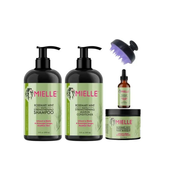 Rosemary oil is believed to stimulate hair growth and increase circulation to the scalp